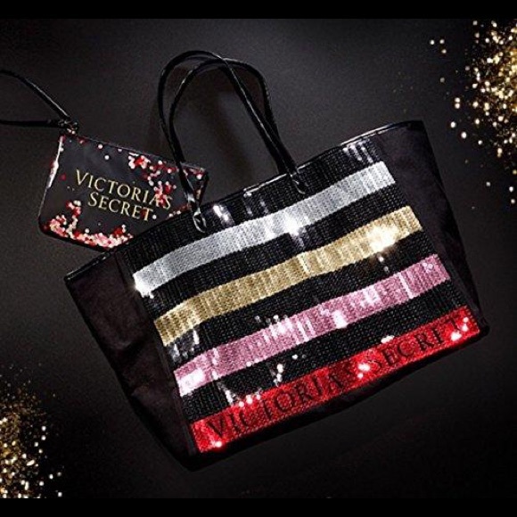 Victoria’s Secret Sequin Tote Bag - Picture 1 of 7